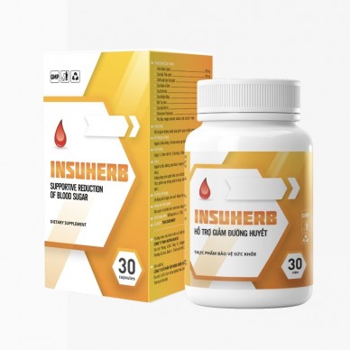 Insuherb - viên nang cho bệnh tiểu đường